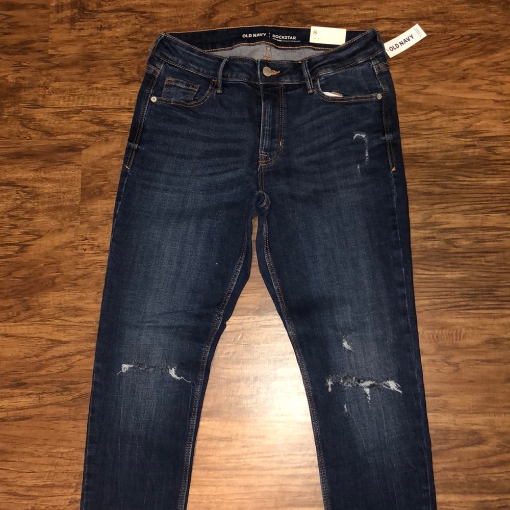 Distressed Rockstar Skinny